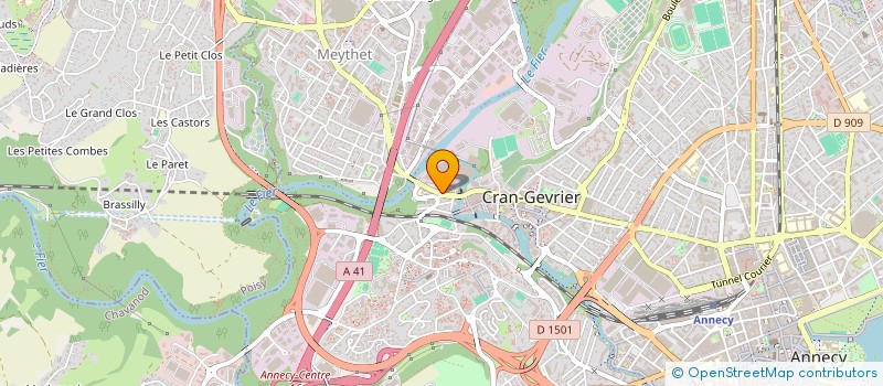 localisation de l'entreprise MONSIEUR SALIOU DIALLO  ANNECY