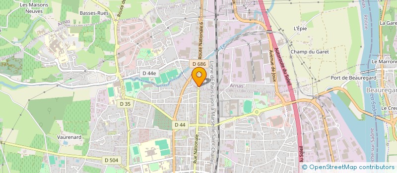 localisation de l'entreprise MONSIEUR SALIOU DIALLO  GLEIZE