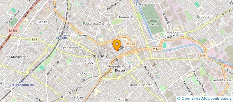 localisation de l'entreprise MONSIEUR SALIOU GUEYE  LYS LEZ LANNOY