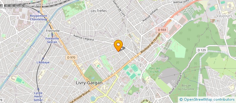 localisation de l'entreprise MONSIEUR SALIOU NIANG  LIVRY-GARGAN