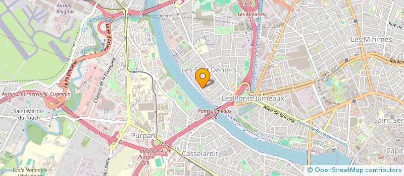 localisation de l'entreprise MONSIEUR SALIOU WADE  TOULOUSE