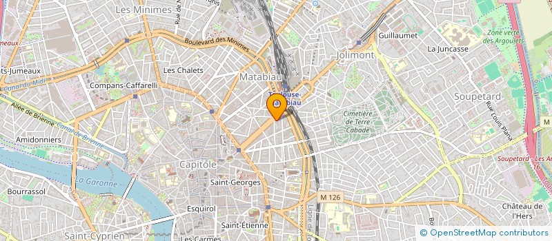 localisation de l'entreprise MONSIEUR SALIQUR RAHMAN  TOULOUSE