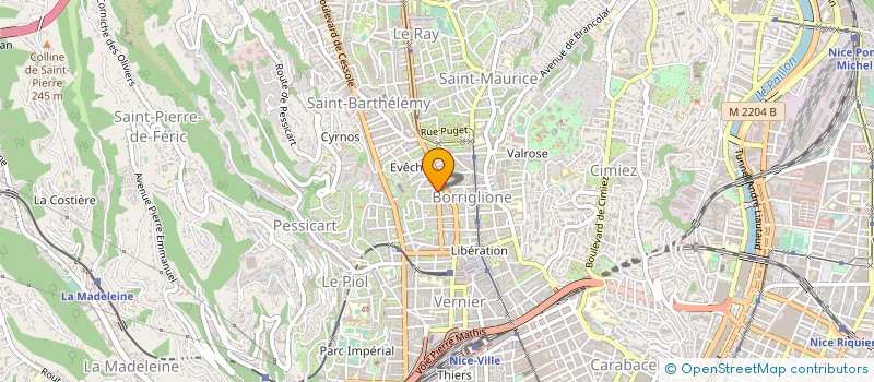 localisation de l'entreprise MONSIEUR SALKO AHMETOVIC à NICE