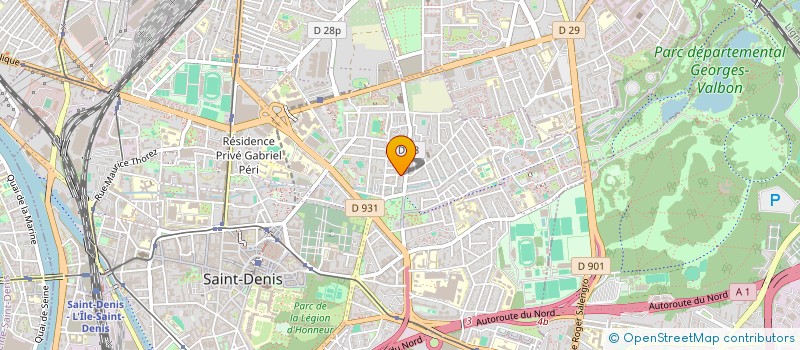 localisation de l'entreprise MONSIEUR SALLAE SANKHARE à SAINT DENIS