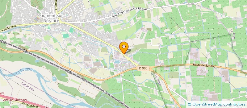 localisation de l'entreprise MONSIEUR SALLAH EL MAKAOUI  CAUMONT-SUR-DURANCE
