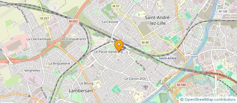 localisation de l'entreprise MONSIEUR SALLY WASSA à LAMBERSART