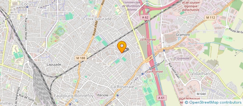 localisation de l'entreprise MONSIEUR SALMAN EBRAHIMI  TOULOUSE