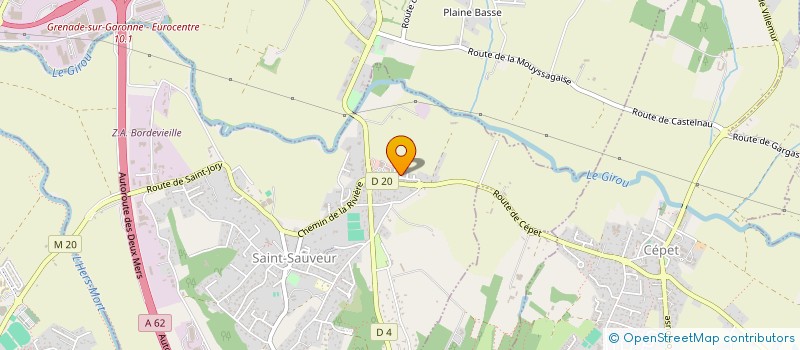 localisation de l'entreprise MONSIEUR SALMAN MAAQALI  SAINT-SAUVEUR