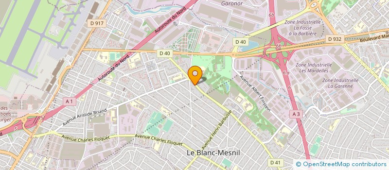 localisation de l'entreprise MONSIEUR SALMAN NIZAMOGLU à LE BLANC-MESNIL