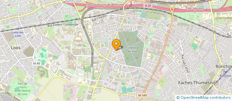 localisation de l'entreprise MONSIEUR SALMAN ZARROU à LILLE