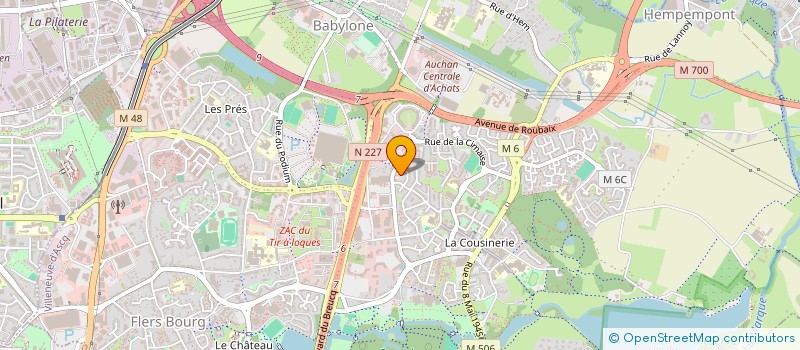 localisation de l'entreprise MONSIEUR SALMANE AROUY à VILLENEUVE-D'ASCQ