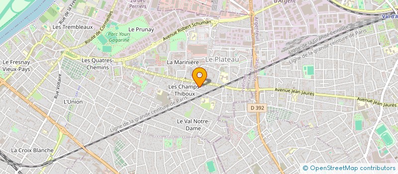 localisation de l'entreprise MONSIEUR SALMANE BA à SARTROUVILLE