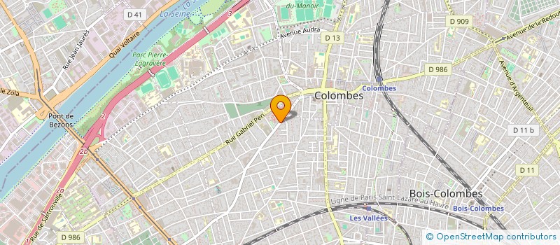 localisation de l'entreprise MONSIEUR SALMANE BEN BACHIR OUCHEN  COLOMBES
