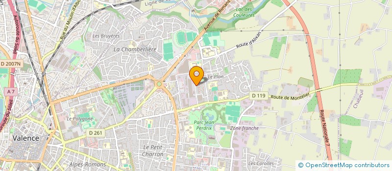 localisation de l'entreprise MONSIEUR SALMANE CHAHBOUNI  VALENCE