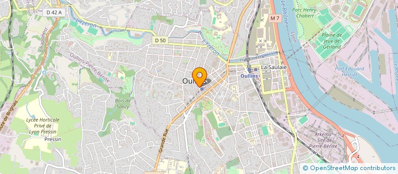 localisation de l'entreprise MONSIEUR SALMANE ERRAFI  OULLINS-PIERRE-BENITE