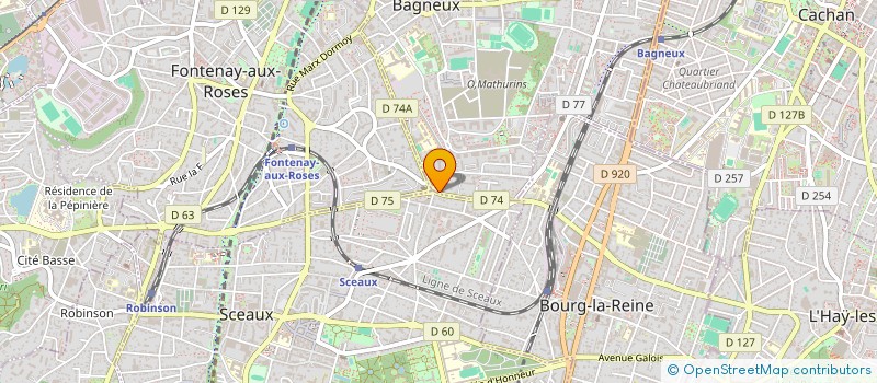 localisation de l'entreprise MONSIEUR SALMANE GUEMMI à BAGNEUX