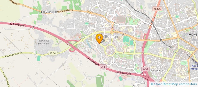 localisation de l'entreprise MONSIEUR SALMANE JIYAR  AIX-EN-PROVENCE