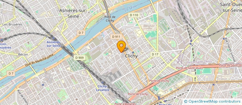 localisation de l'entreprise MONSIEUR SALMI SLAHDJI à CLICHY