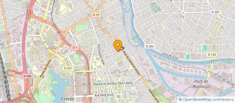 localisation de l'entreprise MONSIEUR SALOMON AZOULAY  CRETEIL