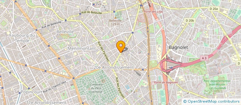 localisation de l'entreprise MONSIEUR SALOMON BENITAH  PARIS