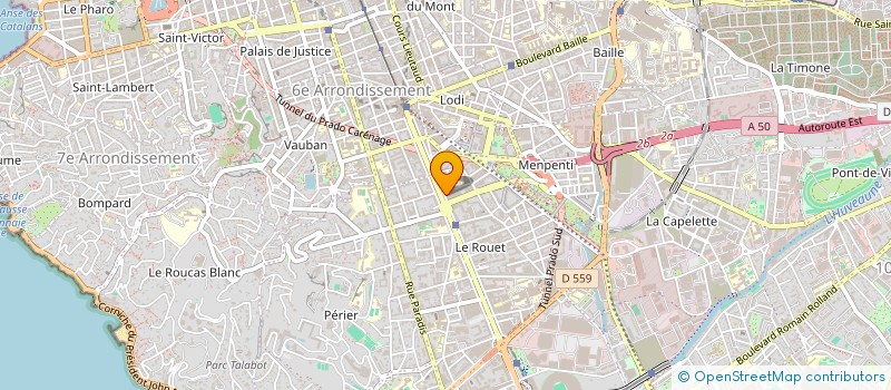 localisation de l'entreprise MONSIEUR SALOMON BENITAH à MARSEILLE