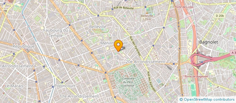 localisation de l'entreprise MONSIEUR SALOMON BENSIMON  PARIS