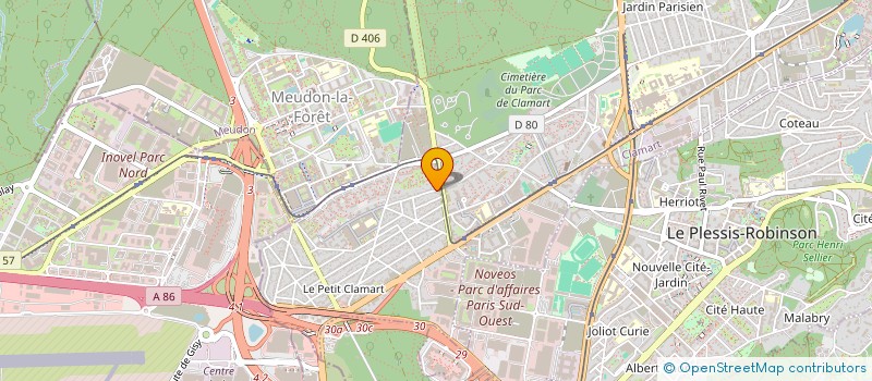 localisation de l'entreprise MONSIEUR SALOMON BITANE  CLAMART