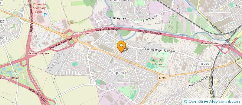 localisation de l'entreprise MONSIEUR SALOMON CORDEBAR  TINQUEUX