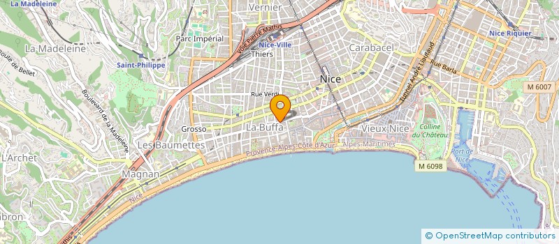 localisation de l'entreprise MONSIEUR SALOMON DARMON à NICE