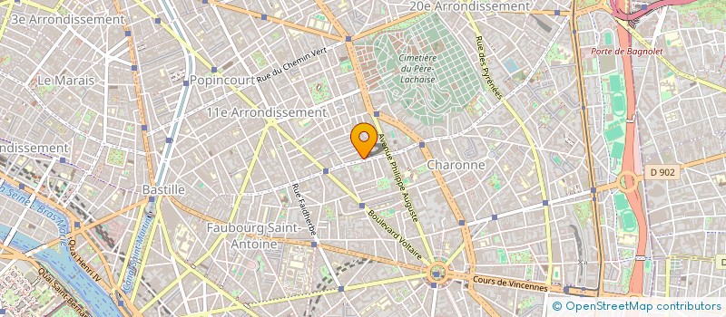 localisation de l'entreprise MONSIEUR SALOMON FRANCO à PARIS