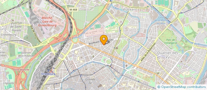 localisation de l'entreprise MONSIEUR SALOMON GHERABLI à STRASBOURG