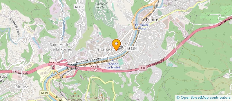 localisation de l'entreprise MONSIEUR SALOMON LASCAR à NICE