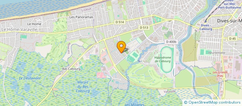 localisation de l'entreprise MONSIEUR SALOMON LEWIN  CABOURG