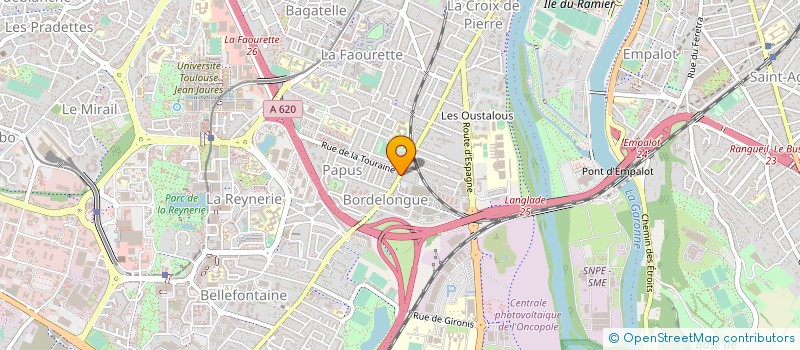 localisation de l'entreprise MONSIEUR SALOMON MOHAMED DJOUHARY à TOULOUSE