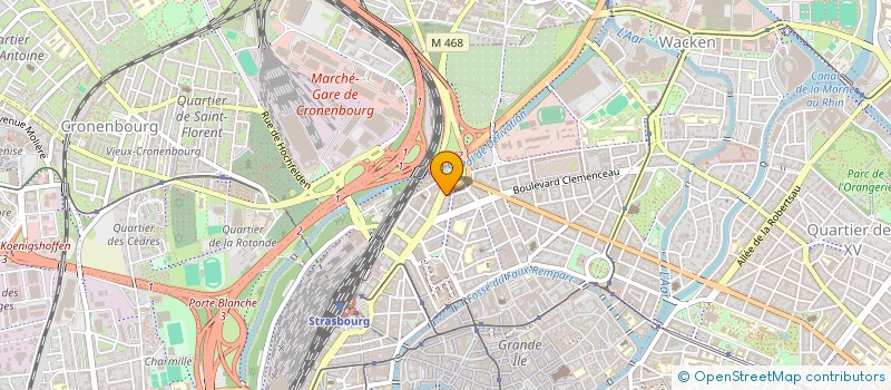 localisation de l'entreprise MONSIEUR SALOMON PINTO à STRASBOURG