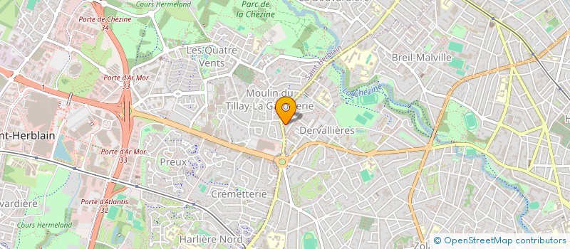 localisation de l'entreprise MONSIEUR SALOMON SILTAN BERHE à NANTES