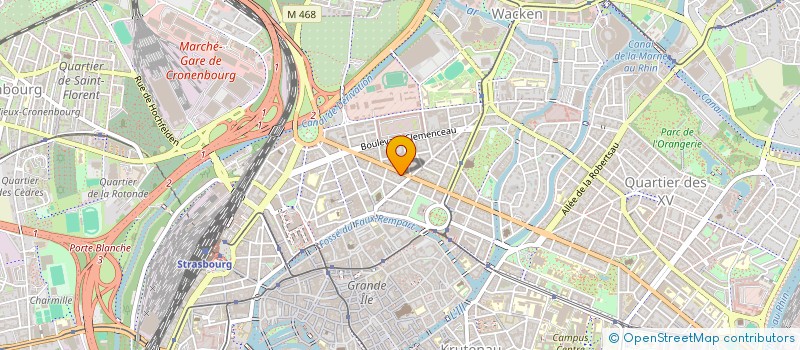 localisation de l'entreprise MONSIEUR SALOMON SINGER à STRASBOURG