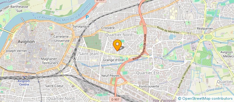 localisation de l'entreprise MONSIEUR SALOMON WANKOU  AVIGNON