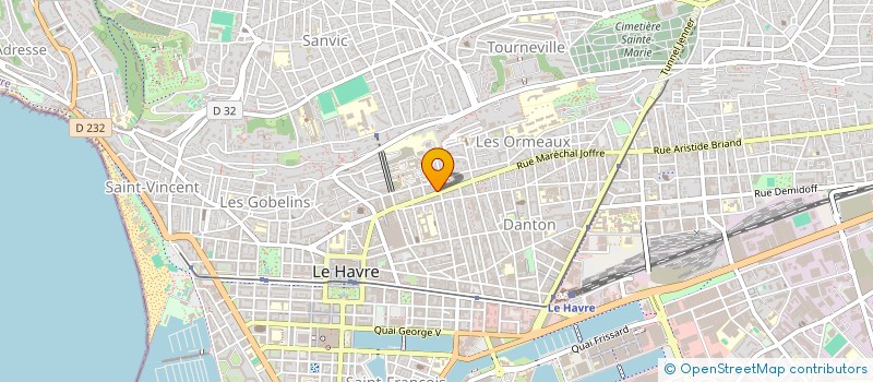 localisation de l'entreprise MONSIEUR SALOUN BOUAZIZ à LE HAVRE