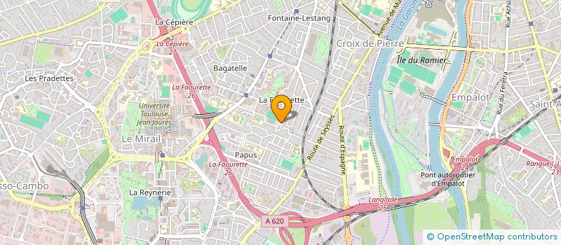 localisation de l'entreprise MONSIEUR SALUM KABA  TOULOUSE