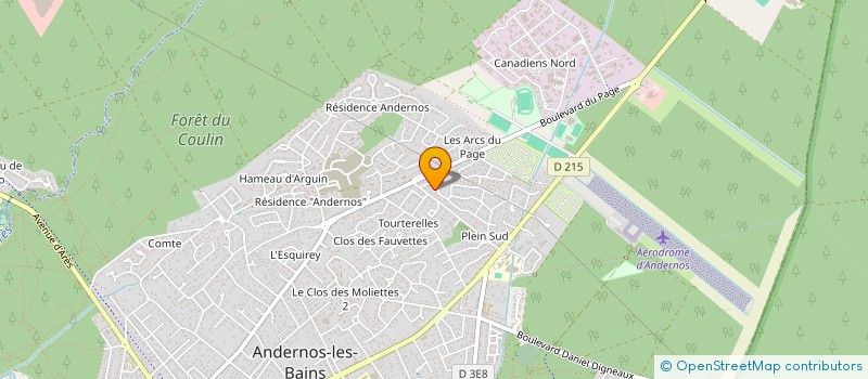 localisation de l'entreprise MONSIEUR SALVADOR BAUTISTA à ANDERNOS-LES-BAINS