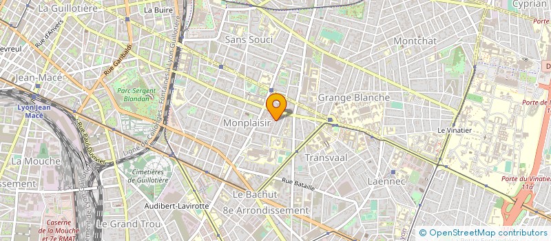 localisation de l'entreprise MONSIEUR SALVADOR CANO  LYON