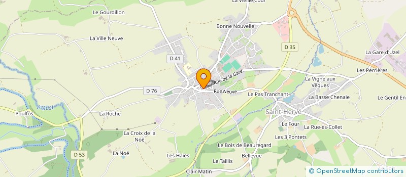 localisation de l'entreprise MONSIEUR SALVADOR CAYUELA LLORET  UZEL