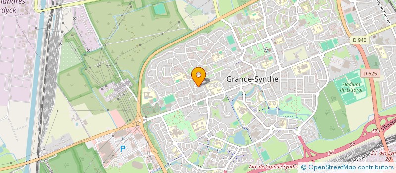 localisation de l'entreprise MONSIEUR SALVADOR DIAZ  GRANDE-SYNTHE