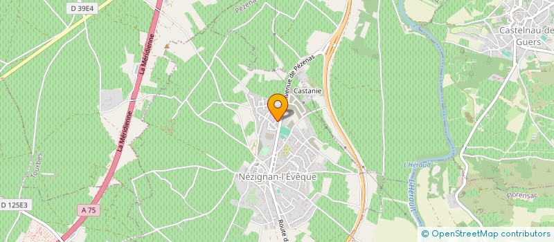 localisation de l'entreprise MONSIEUR SALVADOR MORILLAS à NEZIGNAN-L'EVEQUE