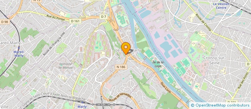 localisation de l'entreprise MONSIEUR SALVADOR PASCUAL ROZAS  LE PORT-MARLY