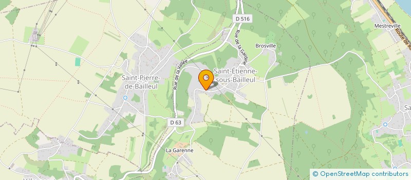 localisation de l'entreprise MONSIEUR SALVADOR PLANES DIAZ  SAINT-ETIENNE-SOUS-BAILLEUL