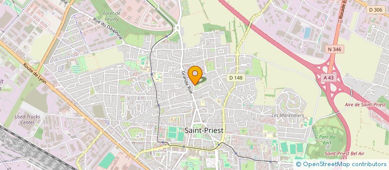 localisation de l'entreprise MONSIEUR SALVATOR ROLLO  SAINT-PRIEST