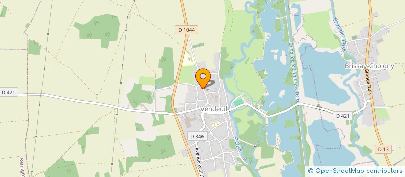 localisation de l'entreprise MONSIEUR SALVATOR ROMANO  VENDEUIL