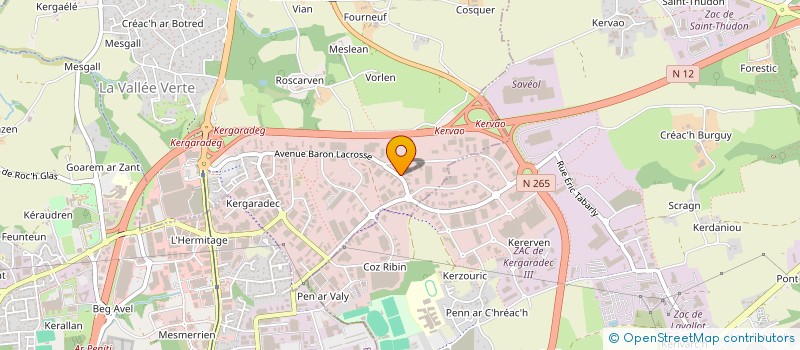localisation de l'entreprise MONSIEUR SALVATORE ALESSANDRELLO à GOUESNOU
